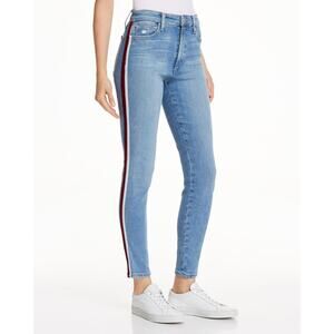 Joe's Jeans The Charlie Side Stripe High Rise Ankle Jeans Ariella 28